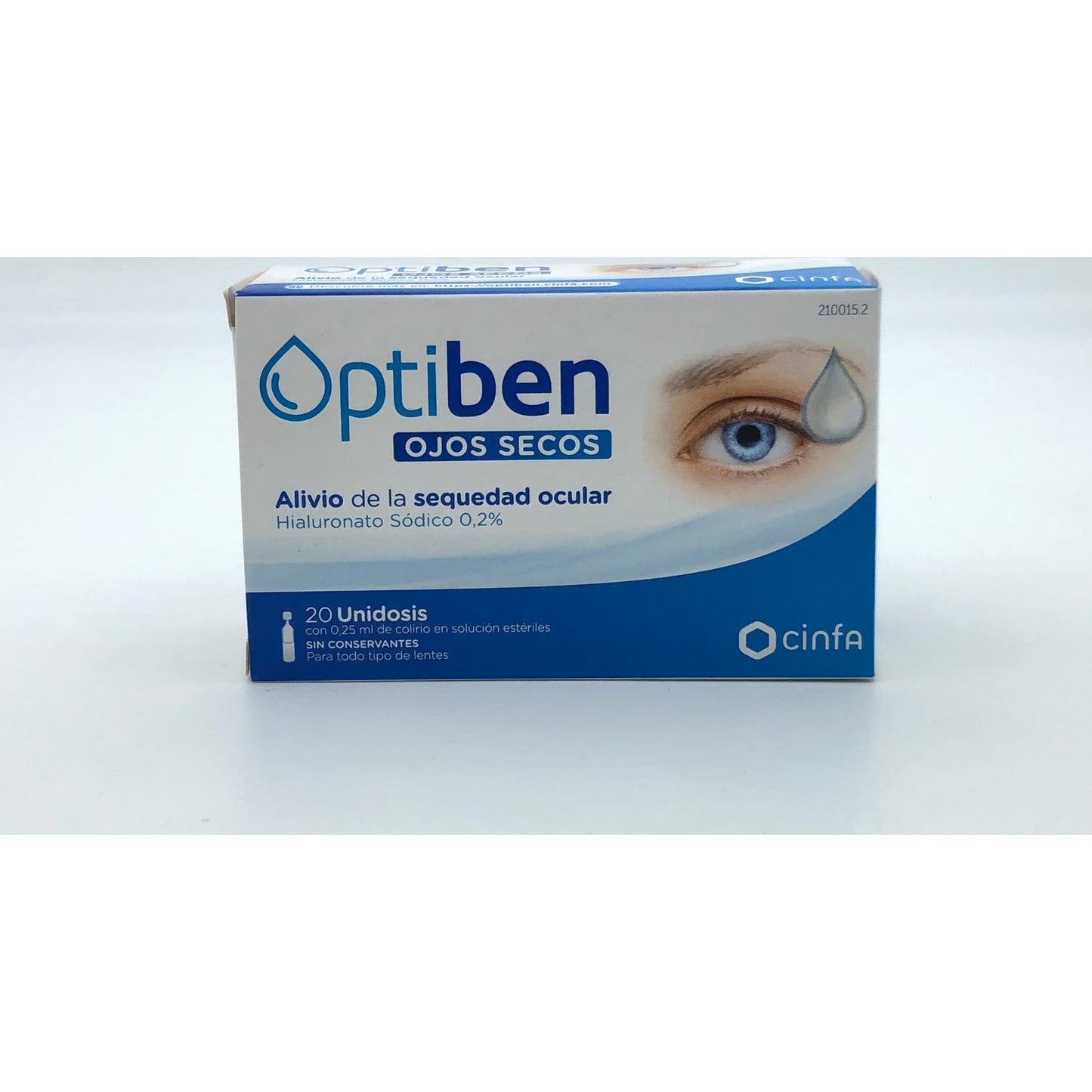 Optiben Ojos Secos 20 ampollas unidosis 0,25ml
