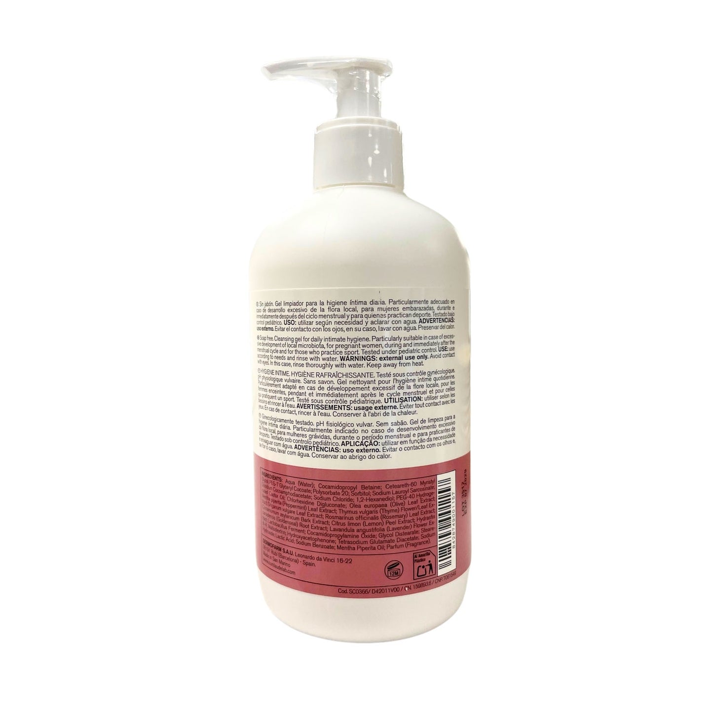 Cumlaude Lab CLX Higiene Íntima Gel 500ml