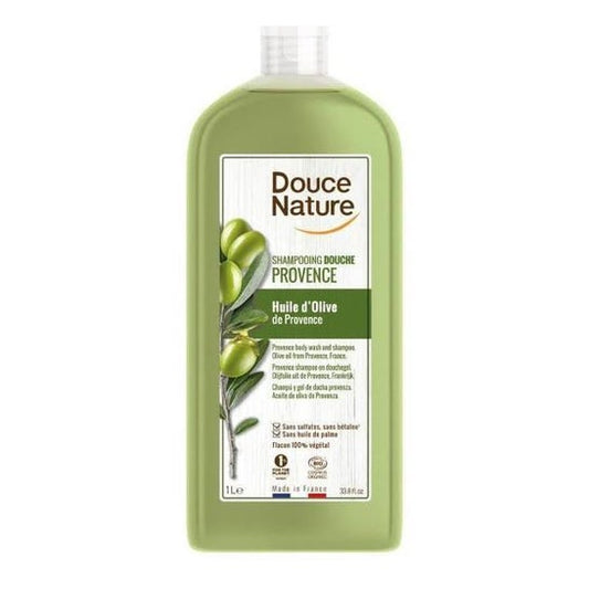 Douce Nature Champú gel Ducha Aceite de Oliva 1 L