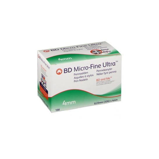 Bd Micro-Fine Ultra Pro 4Mm 100