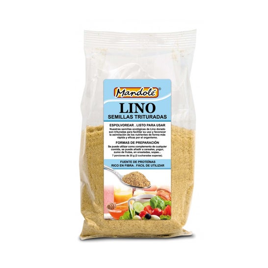 Mandole Linaza Polvo Dorada Eco 175 g
