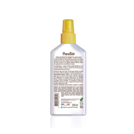 ParaSol Spray Protection Sensitive Niños SPF50+ 200ml