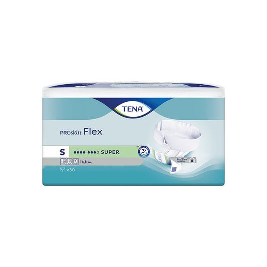 Tena Proskin Flex Pañales con Cintura Super S 30uds
