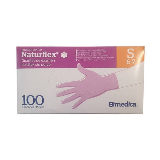 Naturflex Guantes Látex sin Polvo Talla S 10uds