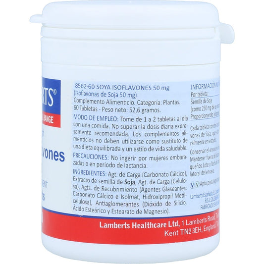 Lambers Isoflavona Soja 50 Mg 60 Comp