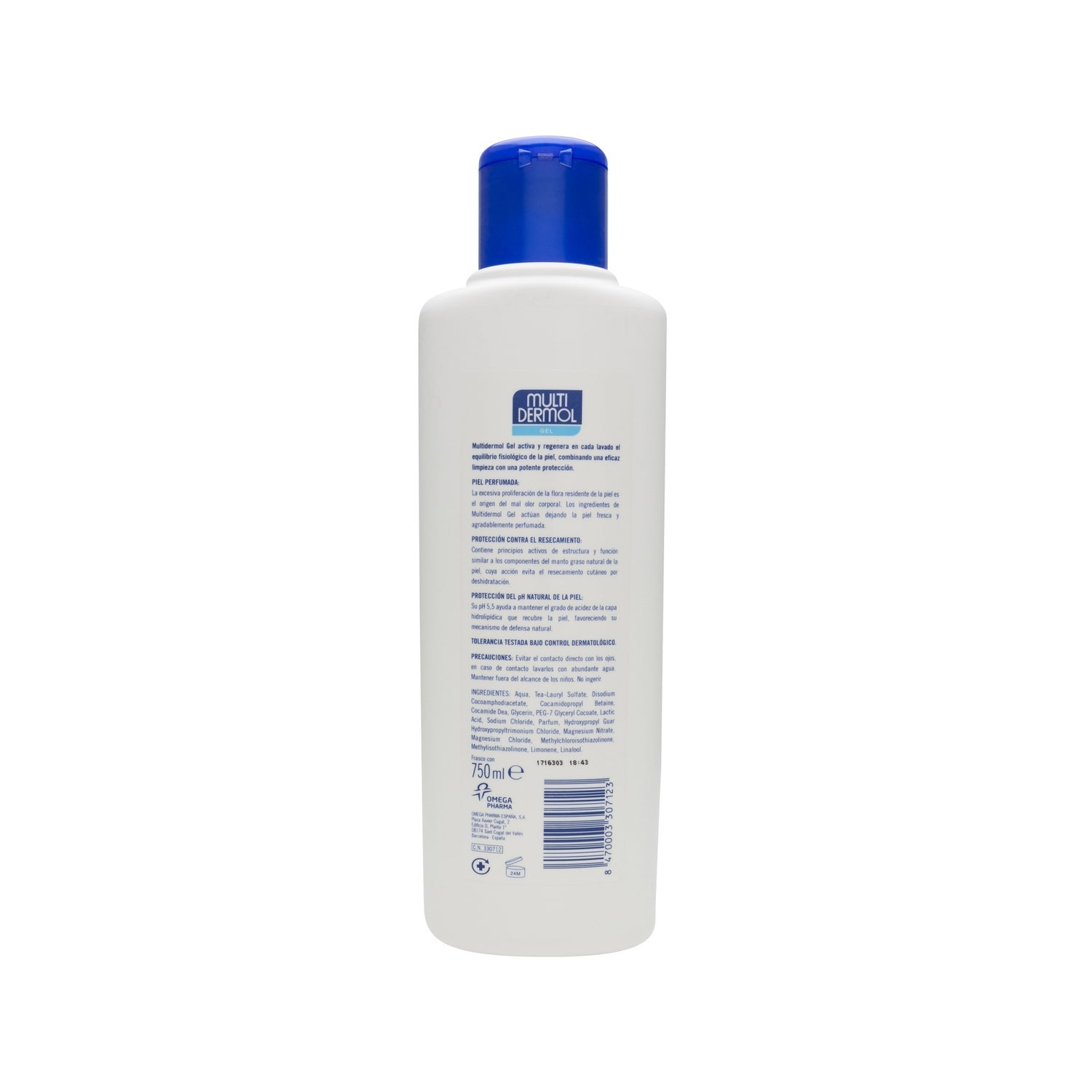 Multidermol gel 750ml