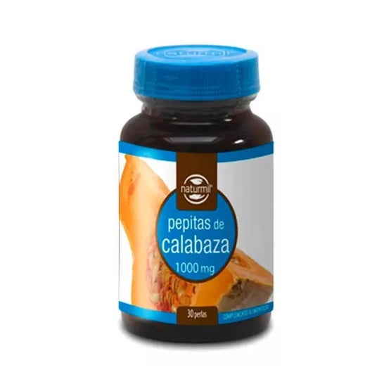Naturmil Pepitas de Calabaza 1000 Mg 30 Perlas