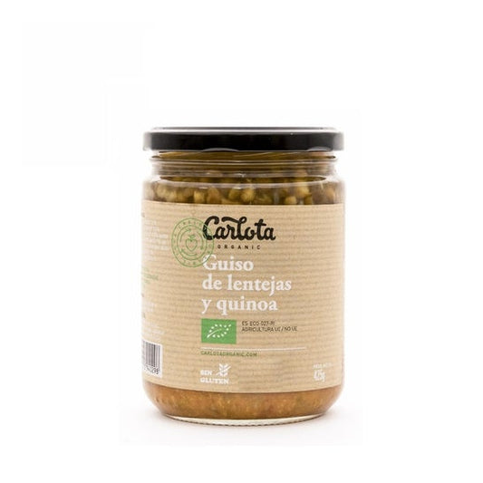 Carlota Organic guiso Lentejas Quinoa Bio 425 g
