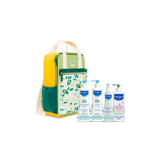 Mustela Kit Family Adventures Mochila Pastel