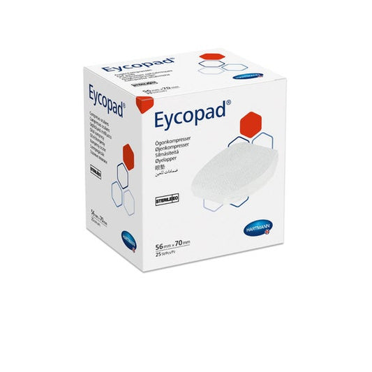 Hartmann Eycopad Parche Ocular Estéril 56mmx70mm 25uds
