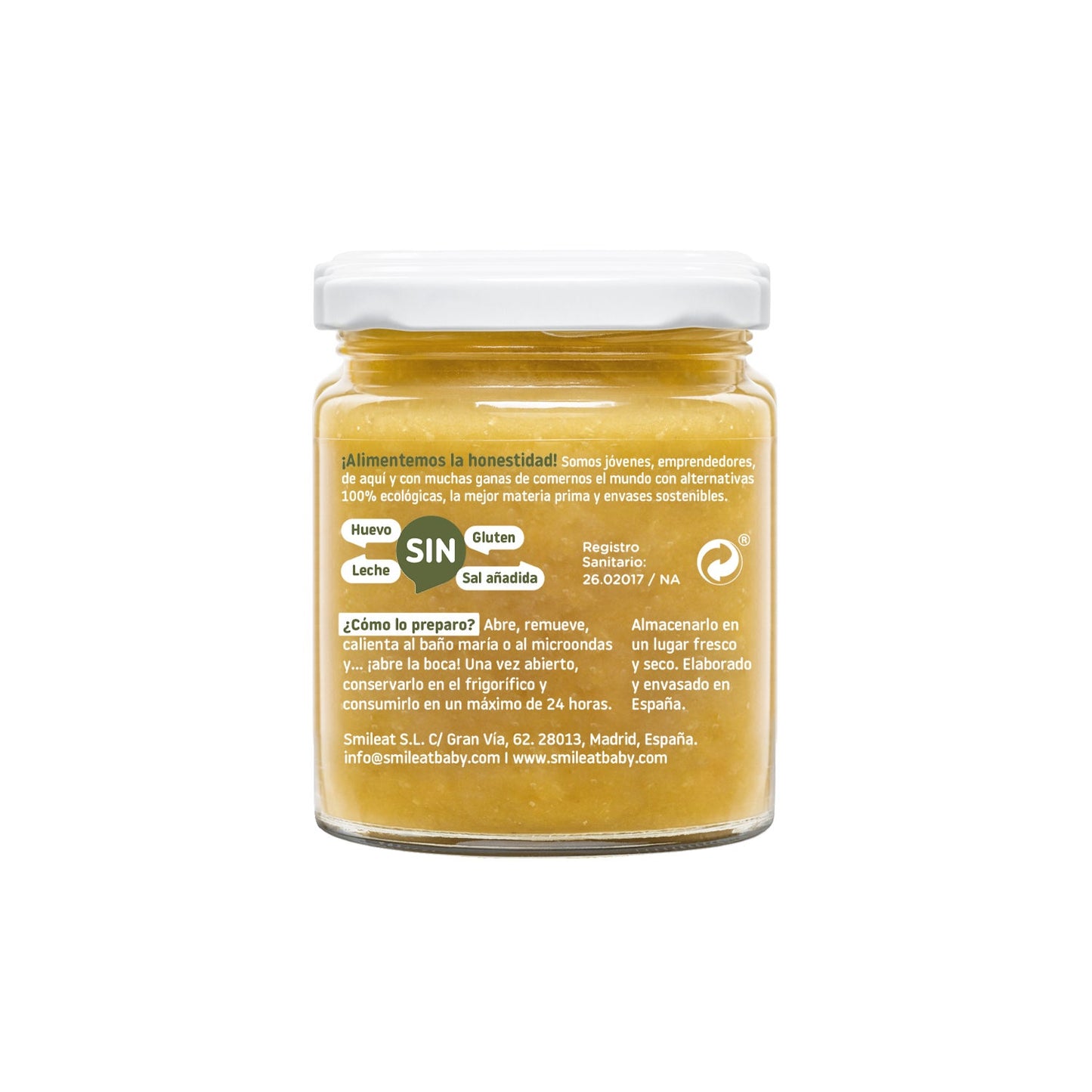 Smileat Tarrito Ecológico de Verduras con Quinoa 230g