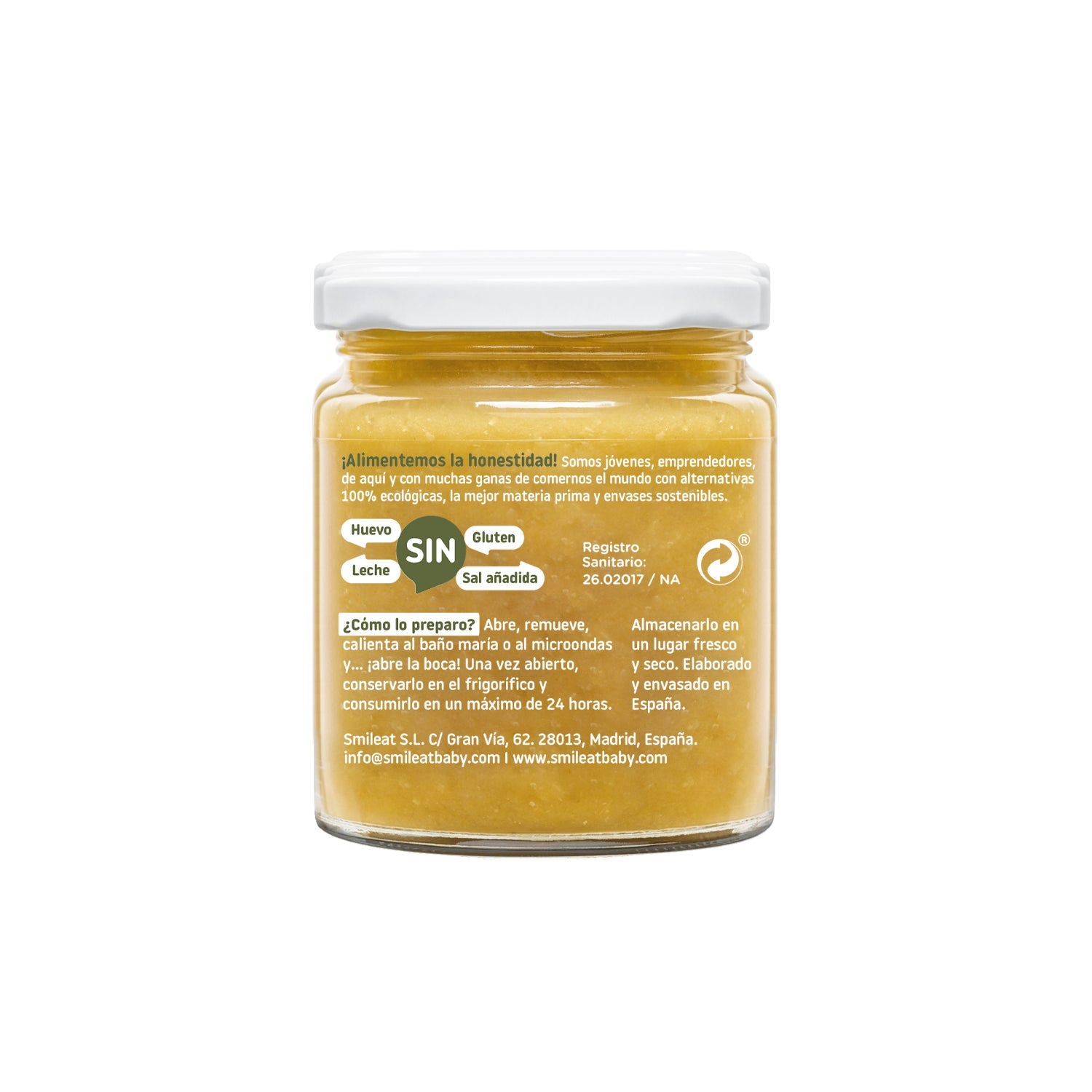 Smileat Tarrito Ecológico de Verduras con Quinoa 230g