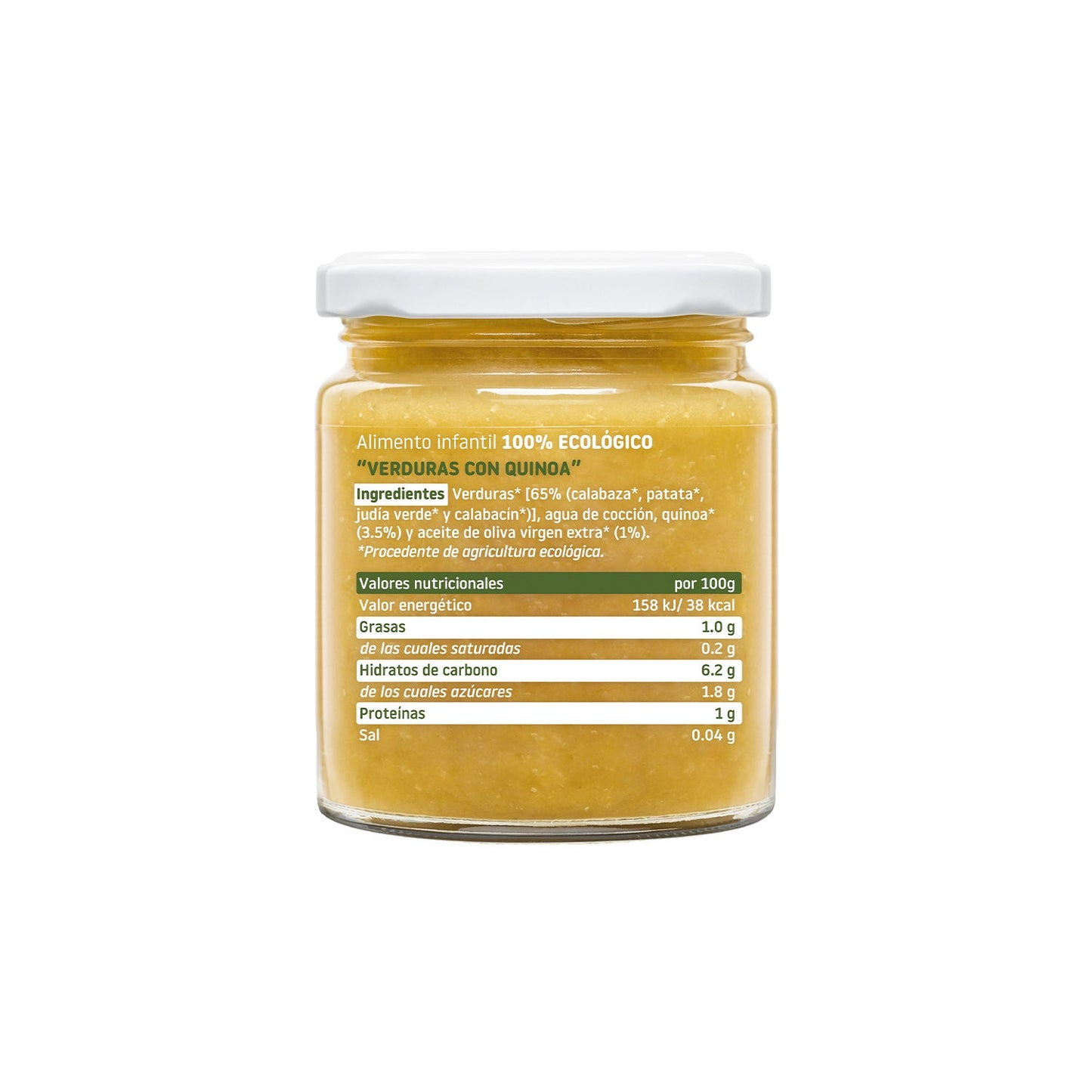 Smileat Tarrito Ecológico de Verduras con Quinoa 230g