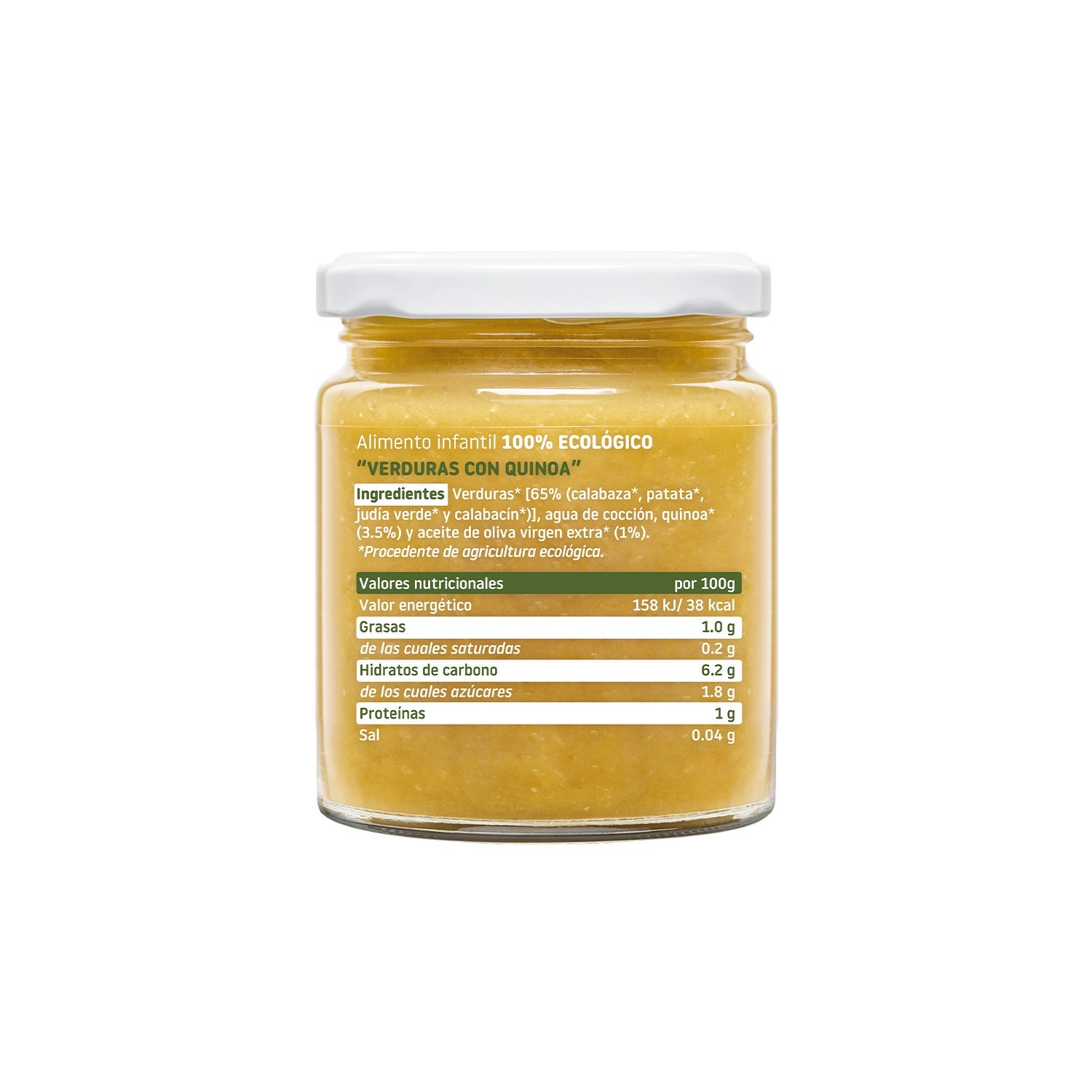 Smileat Tarrito Ecológico de Verduras con Quinoa 230g