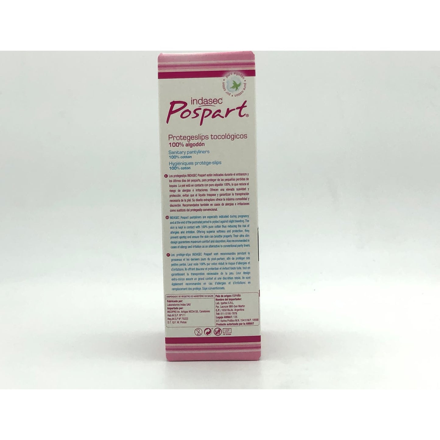 Indasec® Pospart Protege Slip 24uds