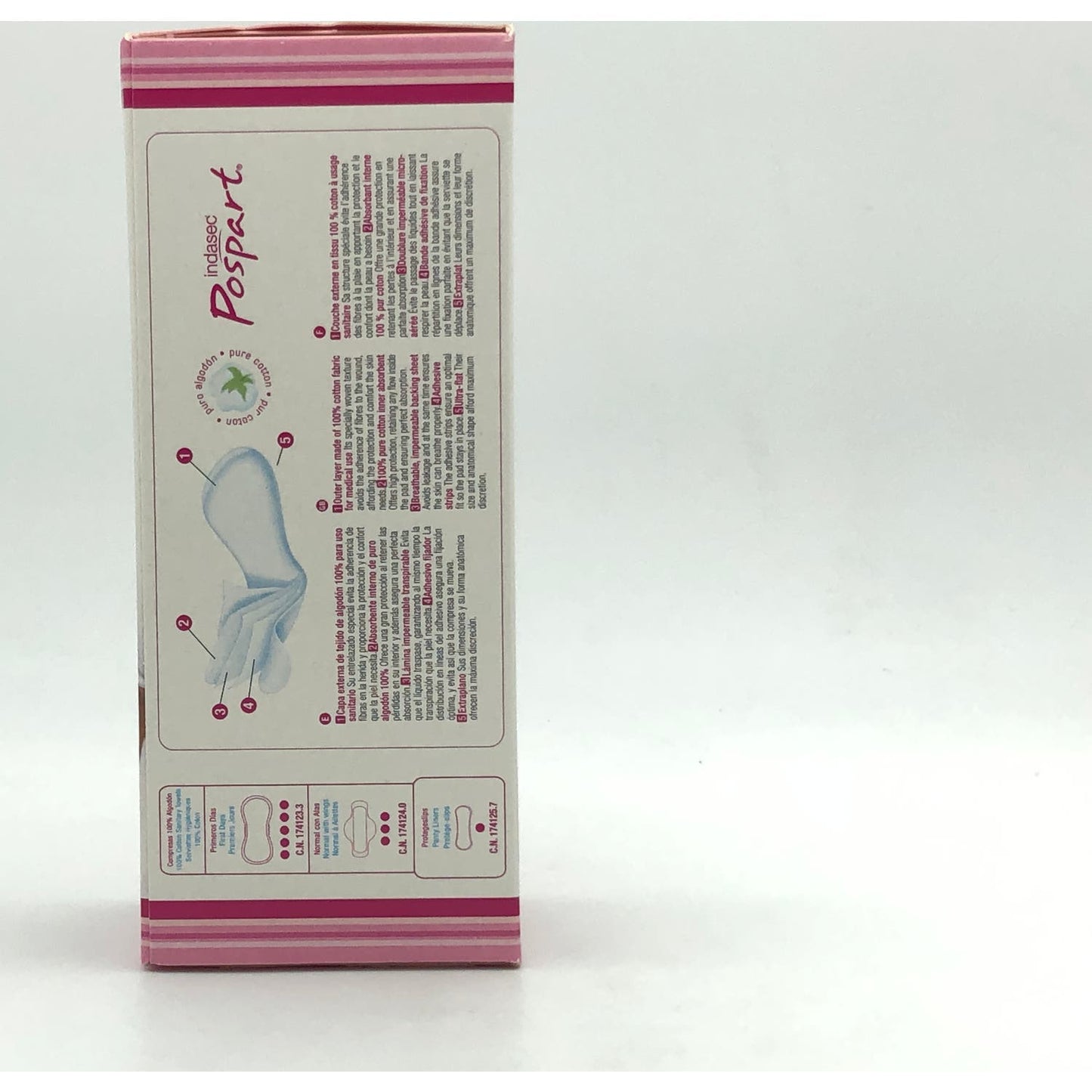 Indasec® Pospart Protege Slip 24uds