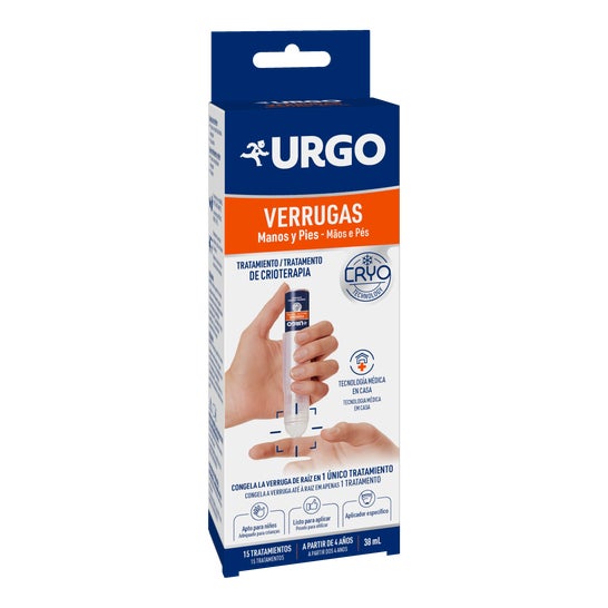 Urgo Verrugas Manos y Pies Tratamiento Crioterapia 38ml