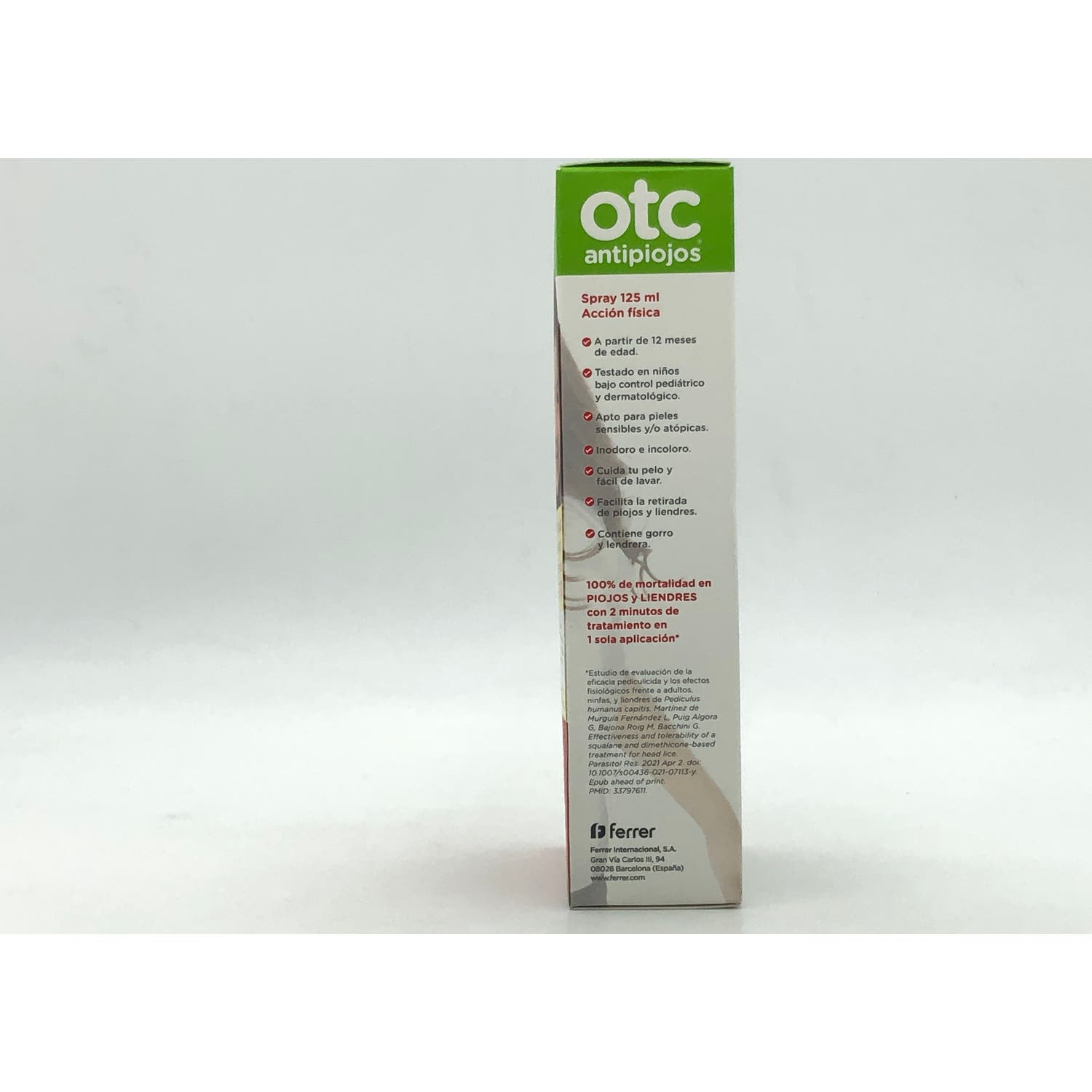 OTC Antipiojos Fórmula Total Sin Insecticida 125ml