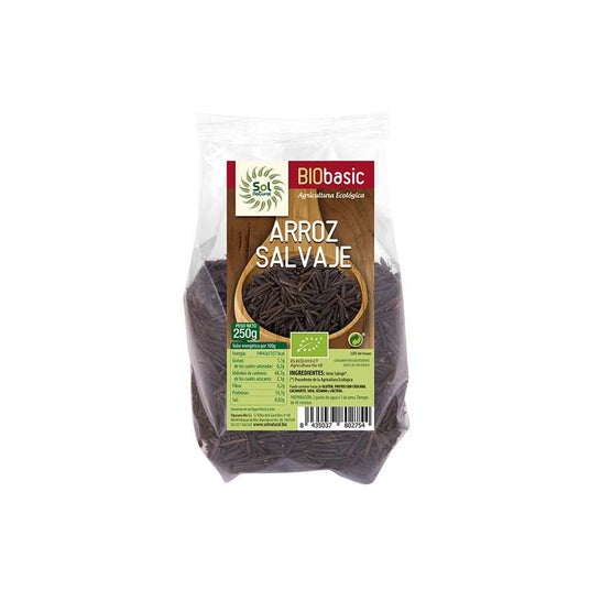 Sol Natural Arroz Salvaje Bio 250g