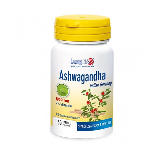 LongLife Ashwagandha 500 mg 60 caps