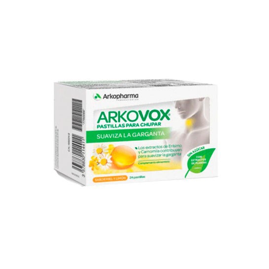 Arkopharma Arkovox pastillas Sabor Miel Y Limón 24uds