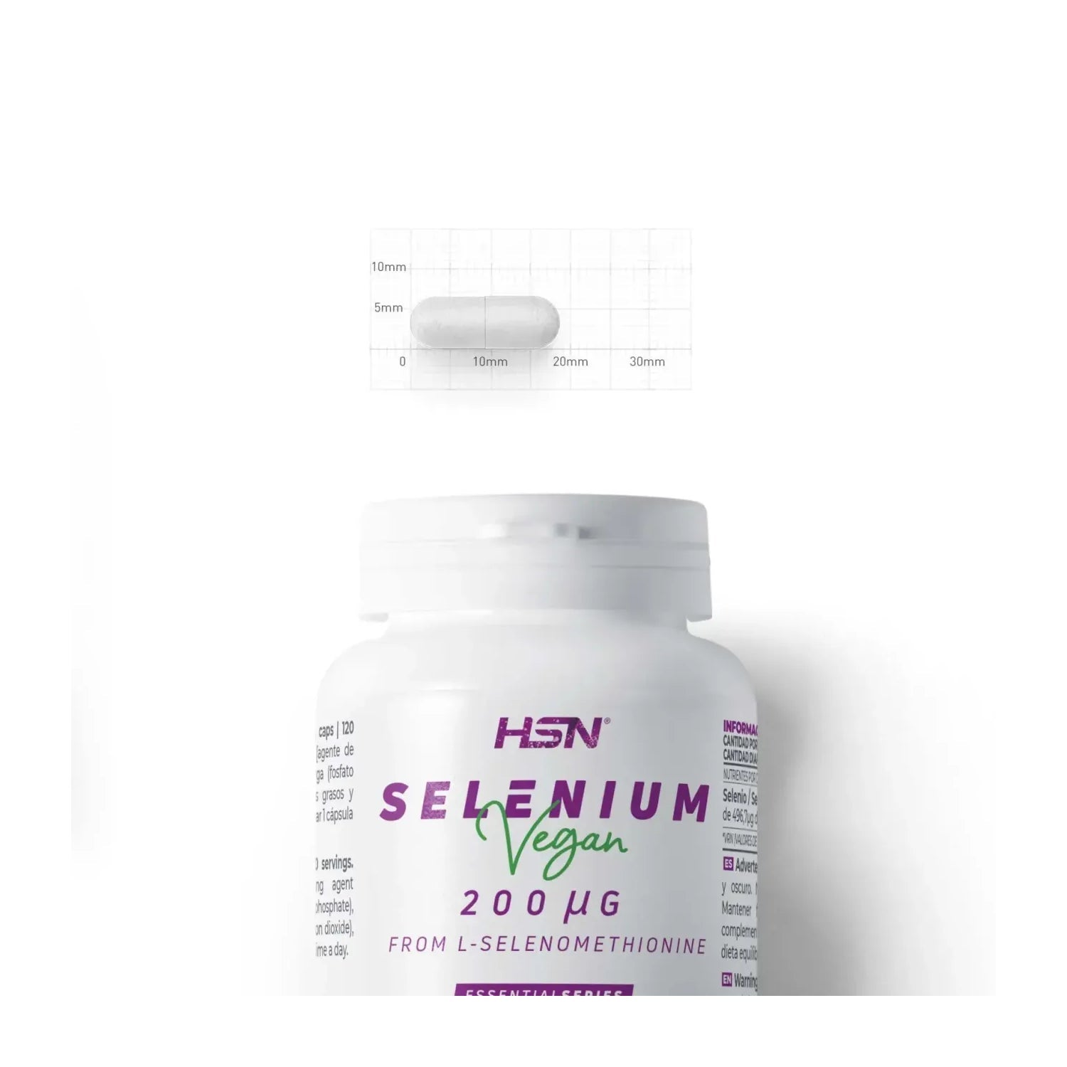 HSN L-seleniometionina 200mcg Selenio 120vcaps