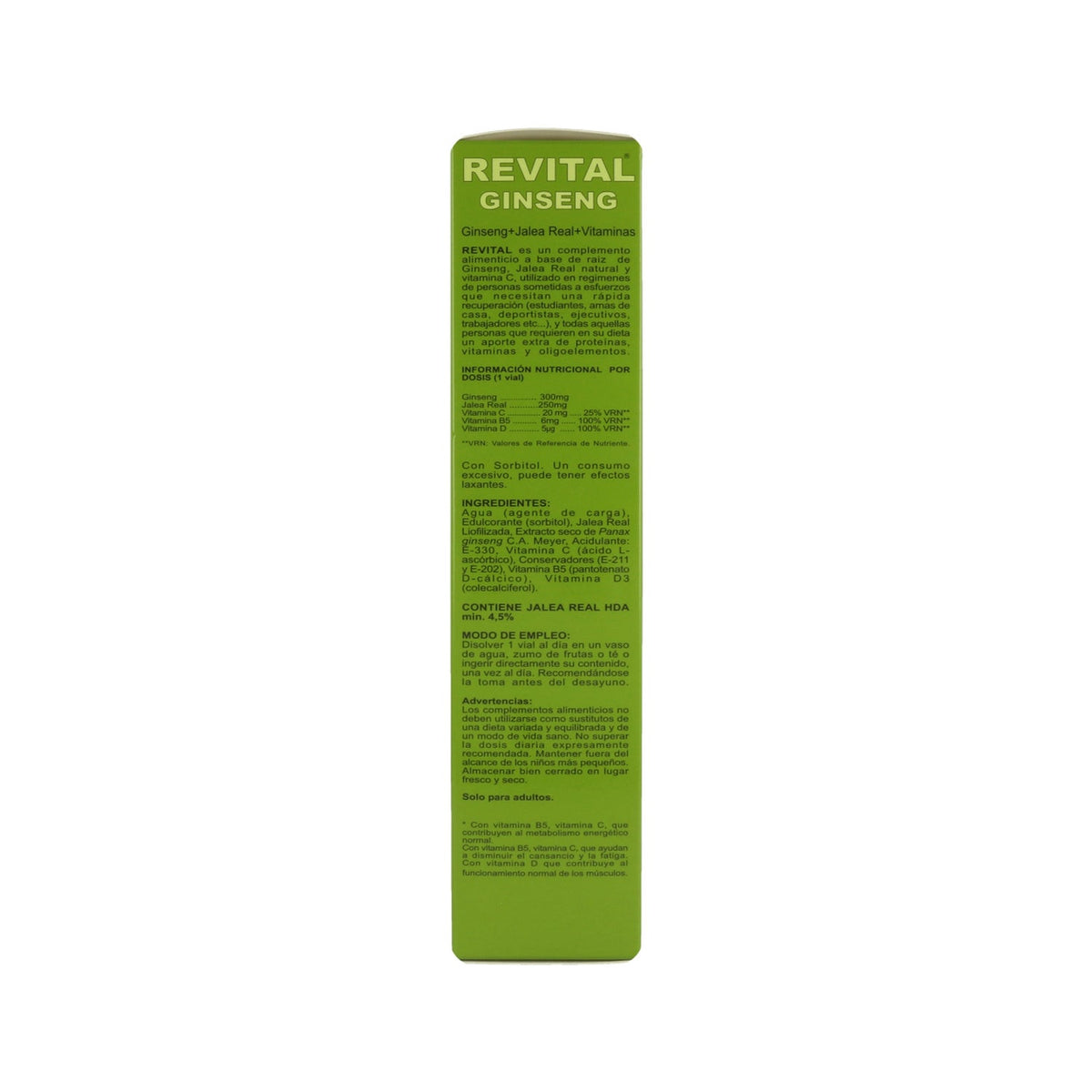 Revital Ginseng 20 viales