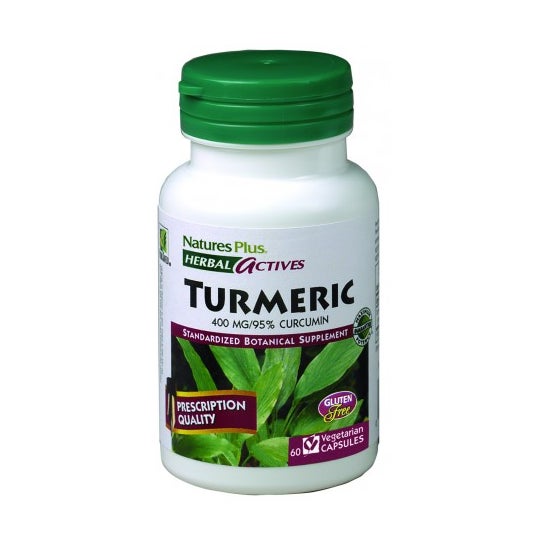 NaturesPlus Cúrcuma 400 mg 60 caps