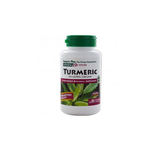 NaturesPlus Cúrcuma 400 mg 60 caps