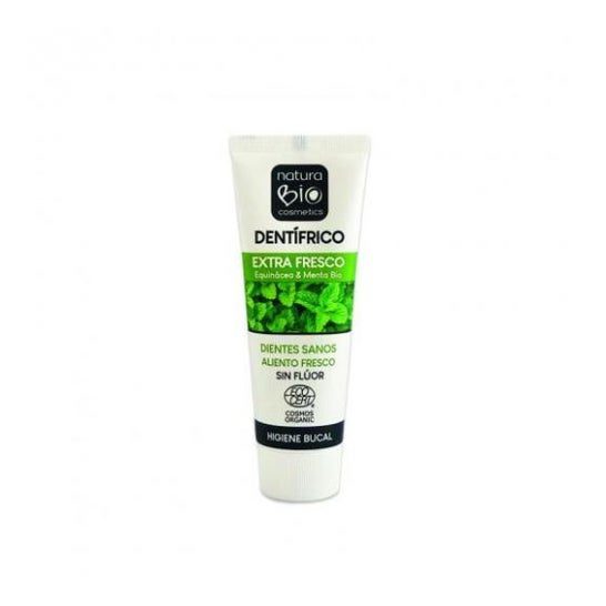 NaturaBio Cosmetics dentifrico Extra Fresco Equinacea y Menta Bio 75ml