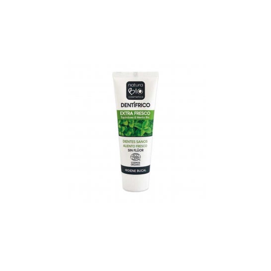 NaturaBio Cosmetics dentifrico Extra Fresco Equinacea y Menta Bio 75ml
