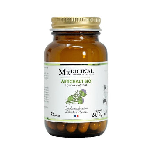 Médicinal Alcachofa Bio 45 Perlas
