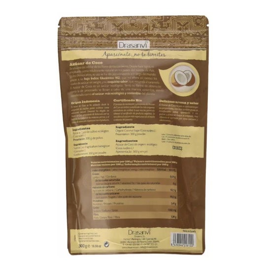 Drasanvi Azúcar Coco Superalimentos Bio 300g