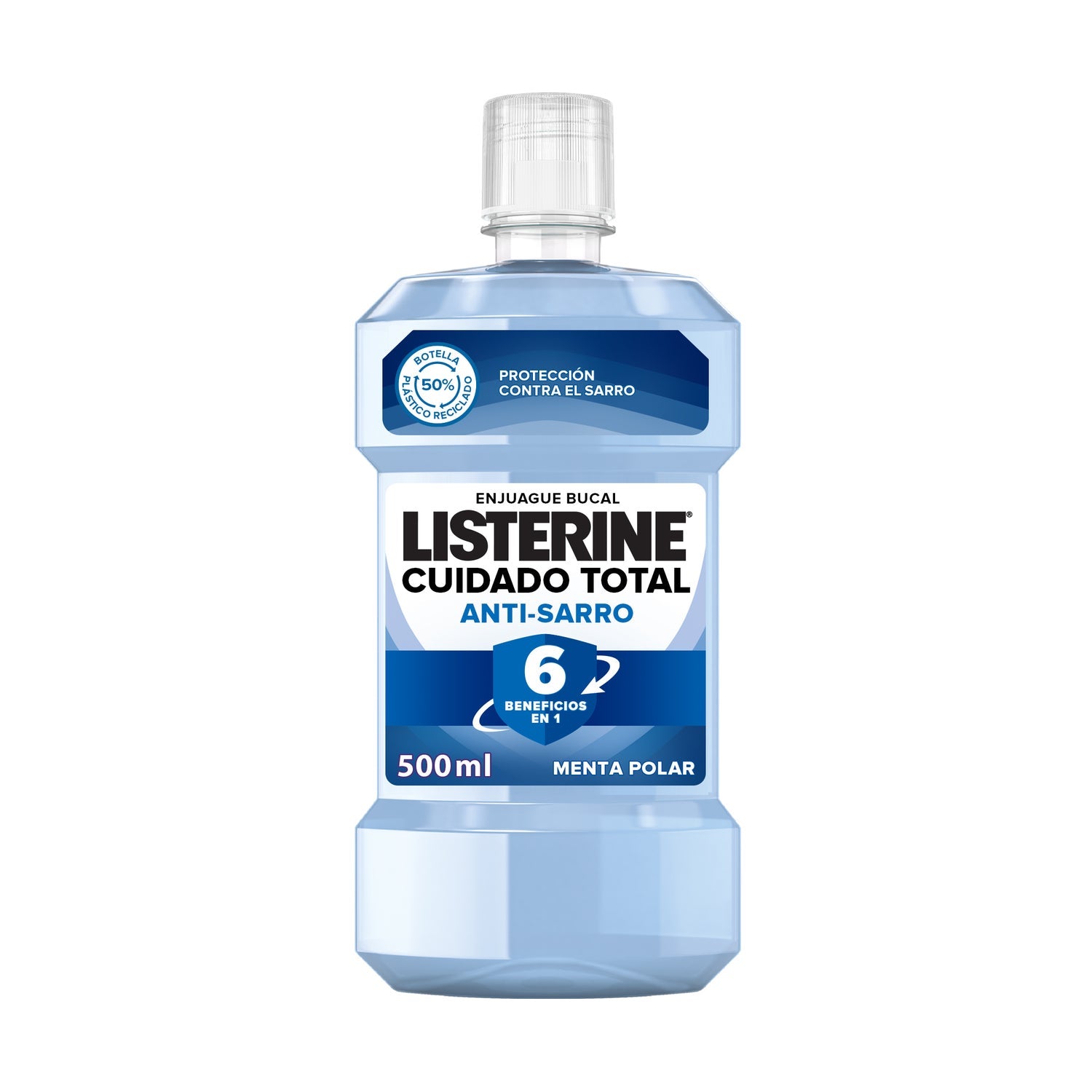 Listerine Enjuague Bucal Cuidado Total Anti-Sarro 500ml