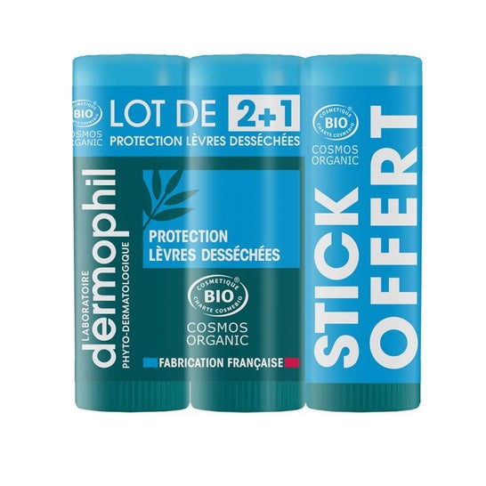 Dermophil Indien Stick Protector Labial 3x4g