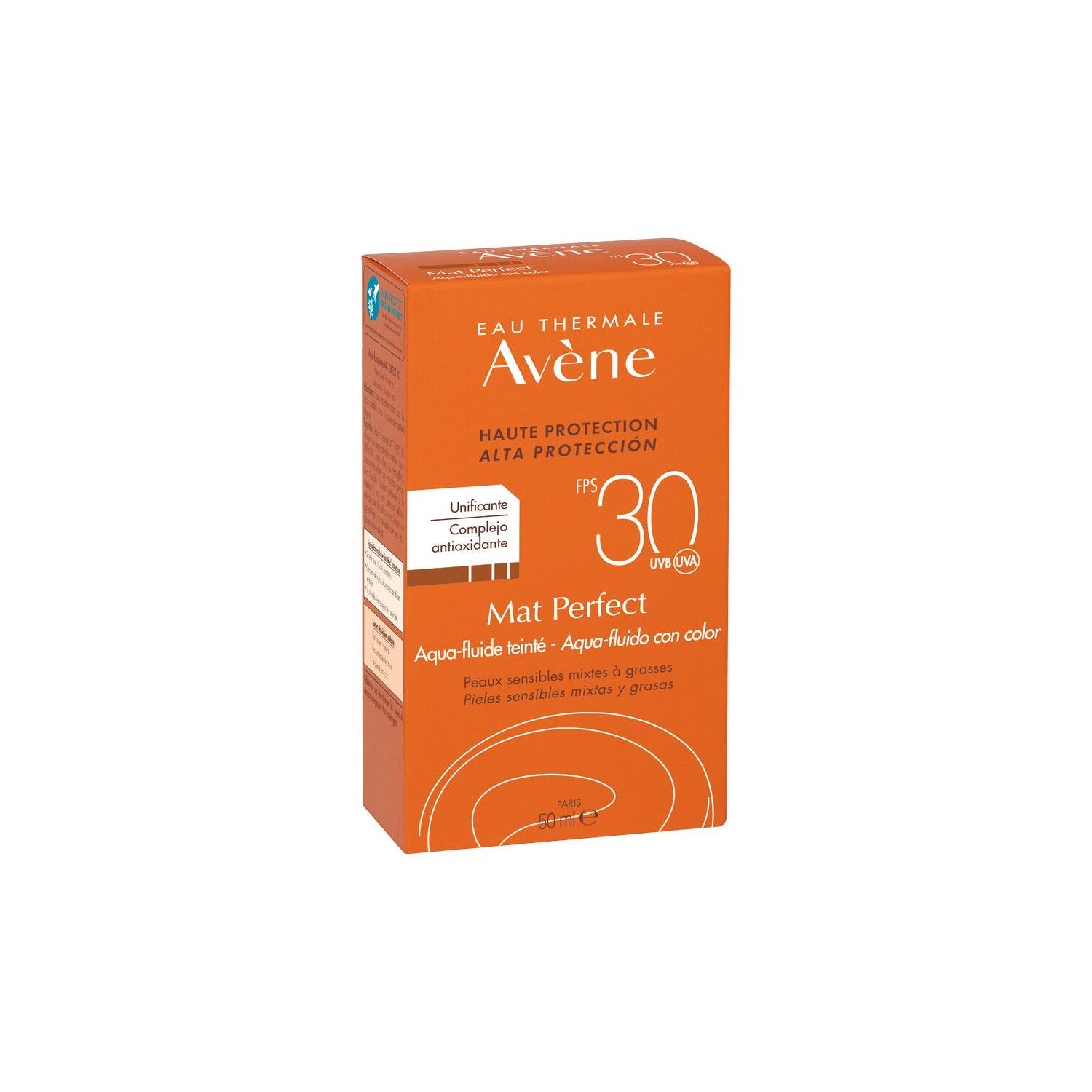 Avène Mat Perfect Aqua Fluido Con Color SPF30 50ml