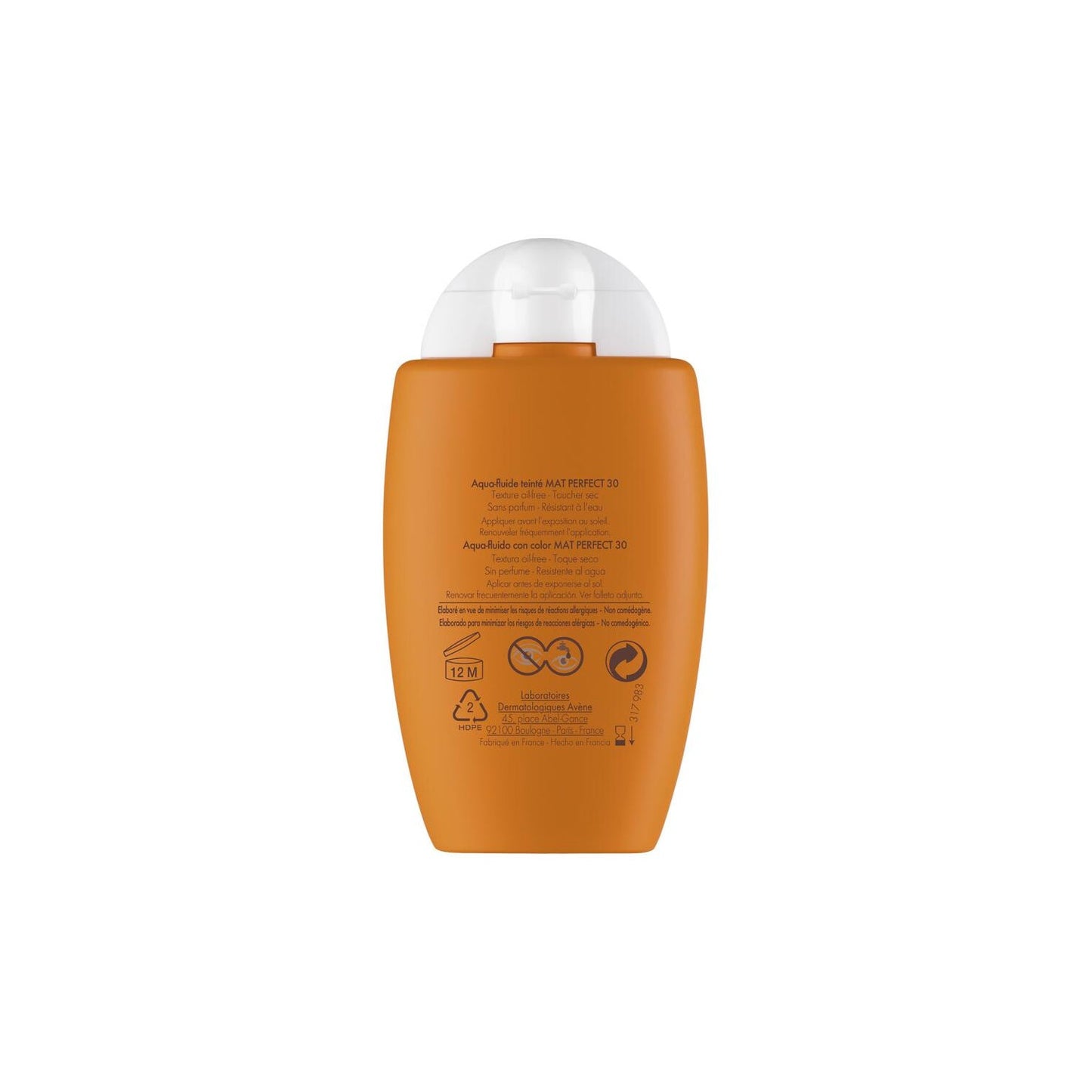 Avène Mat Perfect Aqua Fluido Con Color SPF30 50ml