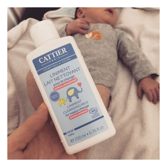 Cattier Linimento Bío Leche Limpiadora para Cambio de Pañales 500ml