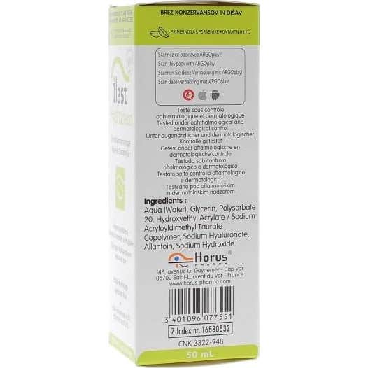 Ilast Hydraclean limpia los párpados patológicos Tubo de 50 ml