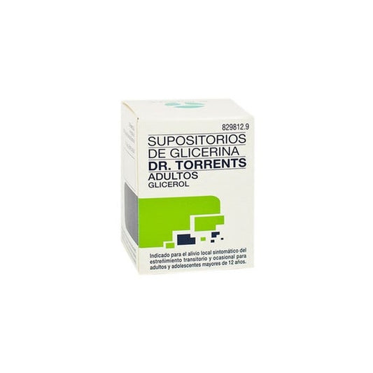 Dr. Torrents Supositorios de Glicerina Adultos 3,27g 12uds