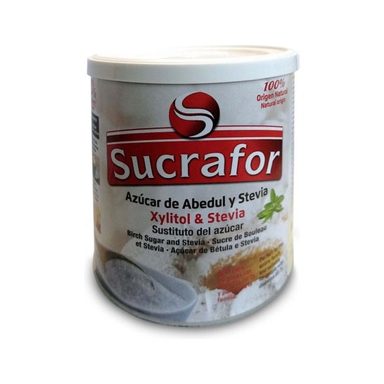 Sucrafor Azúcar de Abedul y Stevia 300g