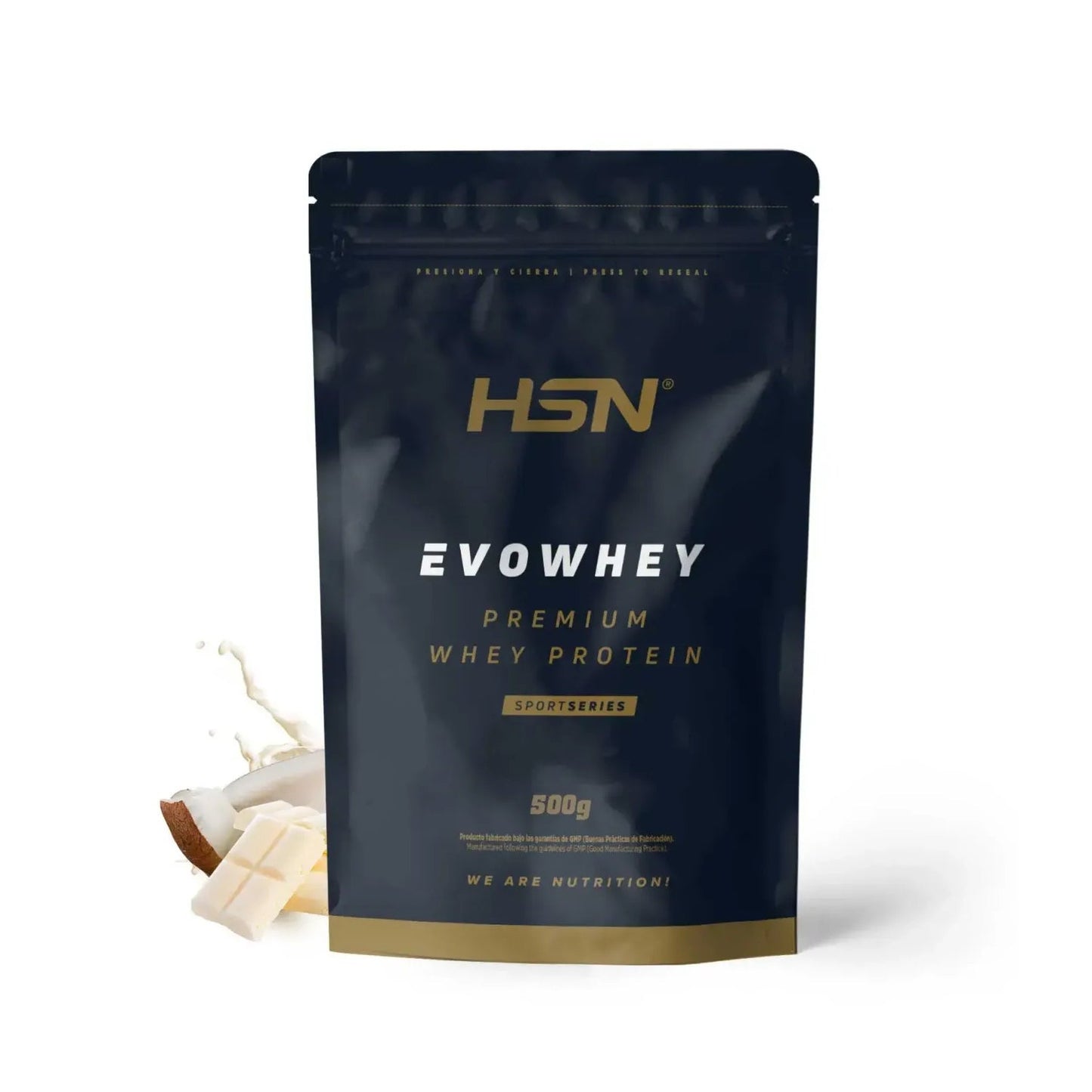 HSN Evowhey Protein Chocolate Blanco y Coco 500g