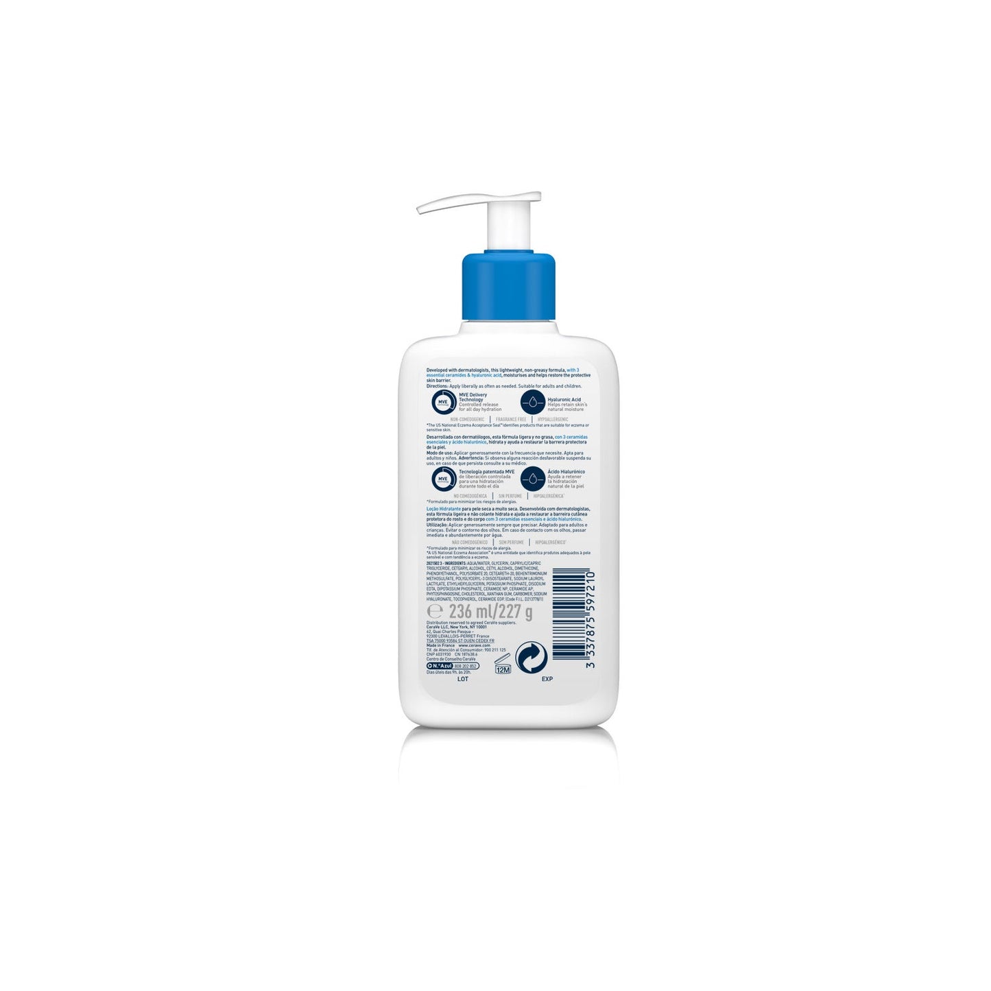 CeraVe® Loción Hidratante 473ml