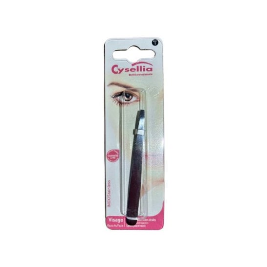 Pinc/Epil Cysellia Droit Inox 9 cm