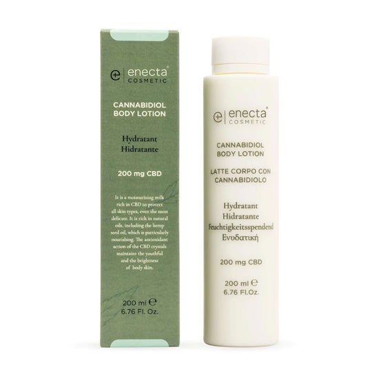 Enecta Loción Corporal con Cbd 200 mg de Cannabidiol 200 ml