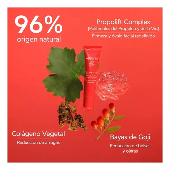 Apivita BeeVine Elixir Contorno de Ojos y Labios 15ml
