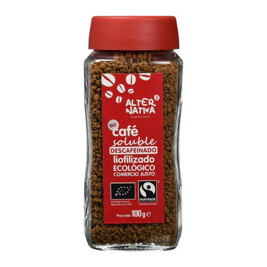 Alternativa3 Café Soluble Ecológico Liofilizado Descafeinado 100g