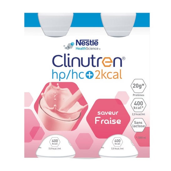 Nutrición clínica Clinutren Hp/Hc+ Fresa 200ml