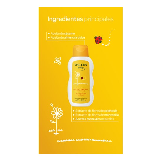 Weleda Baby Aceite para Bebé de Caléndula 200ml