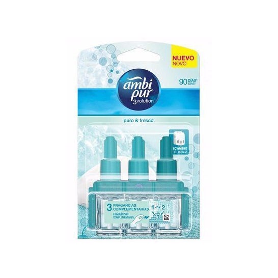 Ambi Pur 3volution Ambientador Recambio Nubes Algodon 20ml